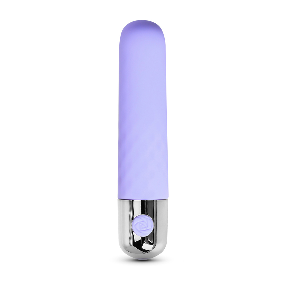 3.8 Purple Color 10-Speed USB Recharging Silicone Vibrator