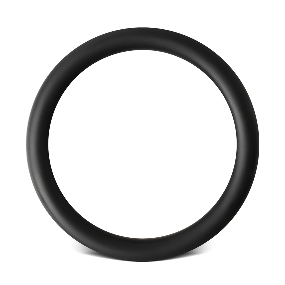 Black Color Thick Silicone Cock Ring