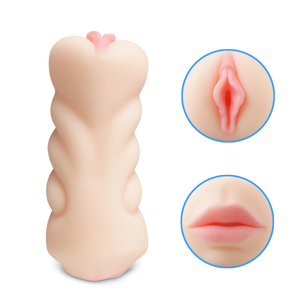 Double Holes Life-Like Masturbator (Vagina&Mouth)