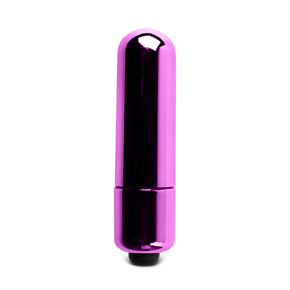 Electroplated Pink Mini Vibrating Bullet